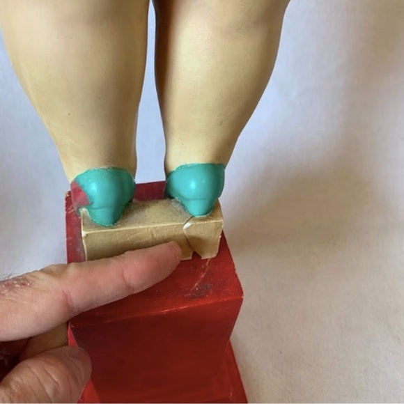 Fernando Botero Ceramic Lamp Base 20.5" x 6" x 11" Unsigned attributed to Botero - Picture 7 of 7